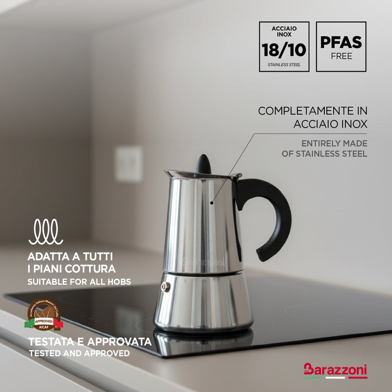 Stainless steel coffee maker