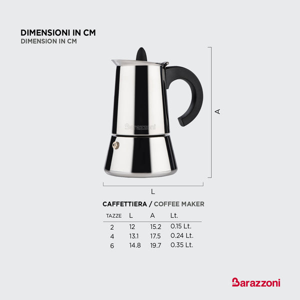 Stainless steel coffee maker