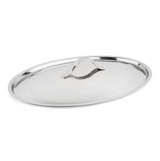 Oval lid