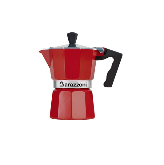 Aluminum Coffee Maker - Red