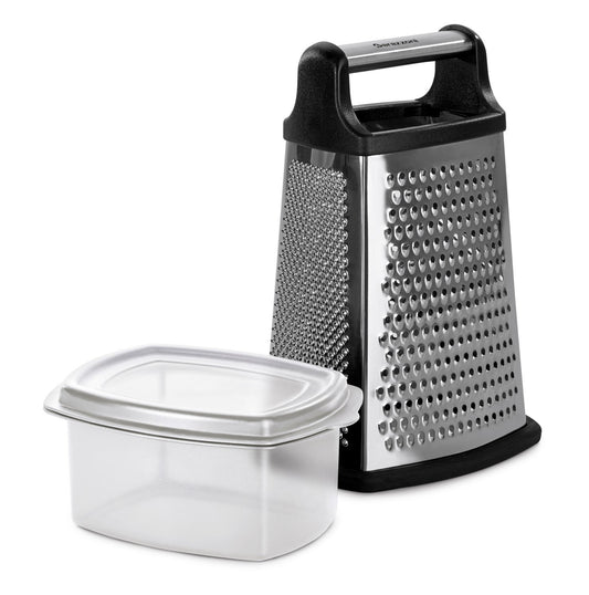 4-sided grater with container