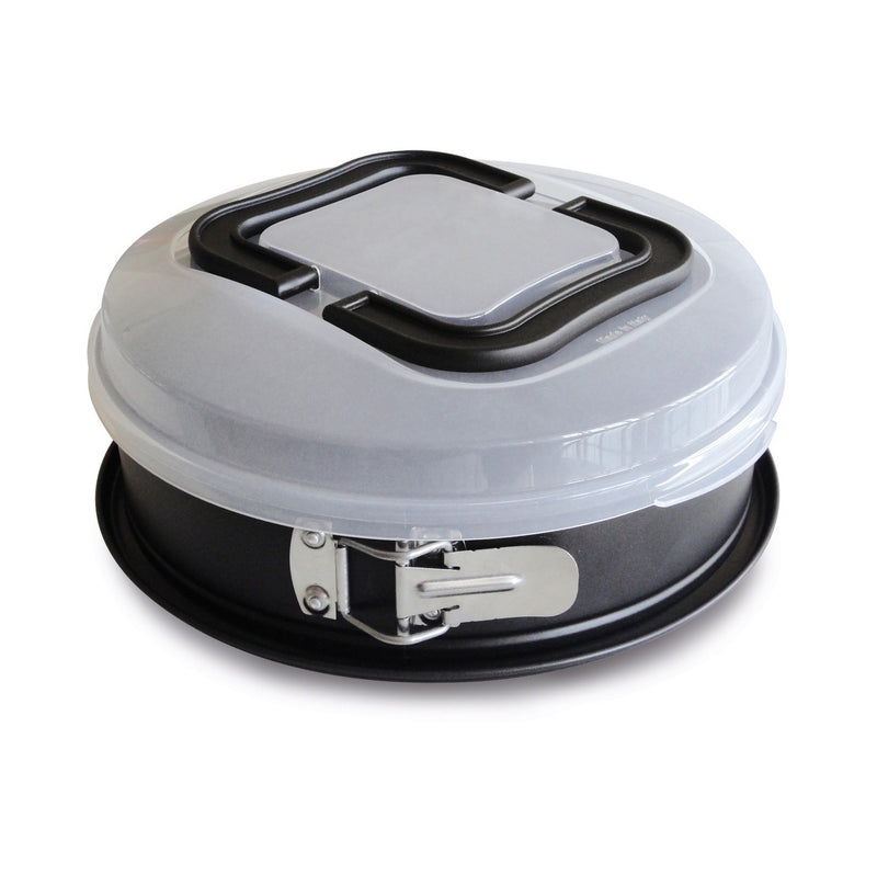 Single-bottom springform pan with lid
