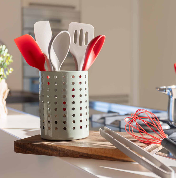 Silicone spoon - dove gray
