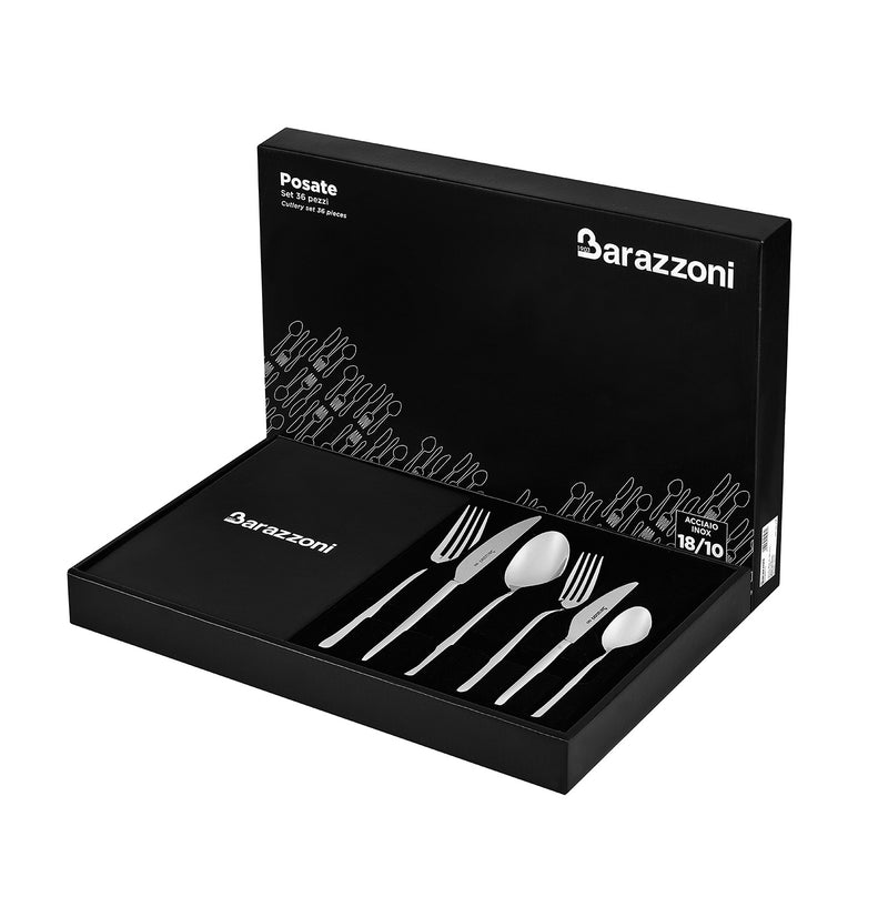 Malachite - flatware set 36 pieces
