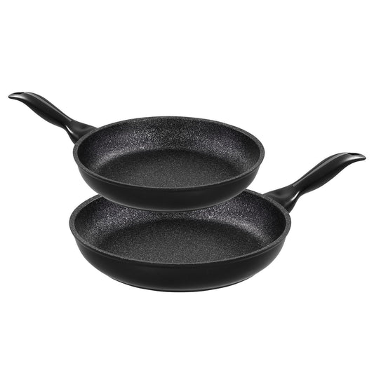 Set antiaderente 2 pezzi - Padelle 20 cm + 24 cm