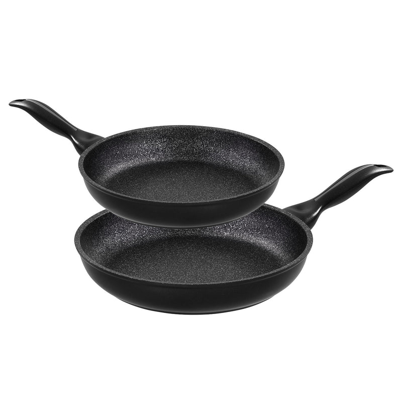 Set antiaderente 2 pezzi - Padelle 20 cm + 24 cm